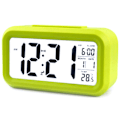 Miniatyrbild 1 av 4: Stor LCD-skärm Mute Smart Light Elektronisk väckarklocka