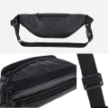 Miniatyrbillede 3 af 5: Læder Midjeväske Fanny Pack Brysttaske