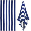 Large Beach Towel for Adults - Quick Dry Microfiber - Lightweight & Compact (180 x 90 cm, 70 x 35 inches) (Blue)-FA- blue