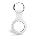 Pikkukuva 3 / 3: AirTag Apple Silikonkuori Avaimenperällä Valkoinen 5-Pack