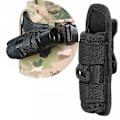 Miniatyrbild 1 av 4: Ficklampa Väska Holster Bärväska Hållbar Hållare 360 Grader Rotation Bärbar För Utomhus