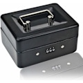 Miniatyrbild 1 av 5: Liten myntbox med kombinationslås – Hållbar myntbox i metall
