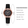 Miniatyrbillede 2 af 10: Quartz armbåndsur SVART Black