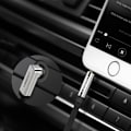 Miniatyrbillede 2 af 6: Ugreen 1m 3,5 mm AUX Lydkabel Tangle-Free Sølv