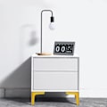 Miniatyrbild 4 av 5: Set med 4 Möbelben, Belastning upp till 800 kg, 10 cm Moderna Metallbordben i Triangelform, Hårfäste Möbelben för Skåp, Soffa, Guld