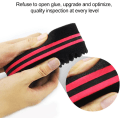 Miniatyrbilde 3 av 4: Hårsvampbørste, store hull (14 mm hull) Afro Curl Sponge, dobbeltsidig oval magisk twist spoler bølge hårsvamp for hjem og frisør