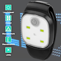 Miniatyrbillede 3 af 5: Clip-on løbelys, udendørs LED natløbelampe,