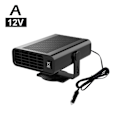 Miniatyrbillede 1 af 5: 500W Elektrisk Bilvarmer DC 12V Varmeblæser Aftørrer Defroster D
