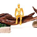 Miniatyrbillede 3 af 5: T13 Actionfigur, Titan 13 3D-trykt Actionfigur, Lucky 13 Actionfigur, Nova 13 Actionfigur Dummy 13 Actionfigur 4 Pack