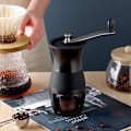 Miniatyrbillede 2 af 5: Manuel kaffekværn [ Designet i Japan ] Miljøvenlig håndkaffekværn, der genbruger kaffebønnernes affald som råmaterial