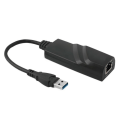 Miniatyrbild 2 av 5: USB 3.0 HUB 10/100/1000 Mbps USB till RJ45 Gigabit Ethernet LAN-nätverksadapter för bärbar dator