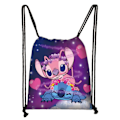 Pikkukuva 1 / 4: Lilo ja Stitch Lapset Pojat Tytöt Koulu PE Uinti Urheilu Vetoketju Laukku Reppu #1 32x38cm #1 32x38cm