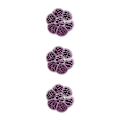 Miniatyrbillede 2 af 5: 1/2/3/5 1150 stycken DIY-pärlor til smykkefremstilling - Dyb lilla Deep purple 3PCS