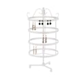 Miniatyrbillede 2 af 2: 4-lags roterende runde øreringe Smykker Display Rack Stand Display Holder