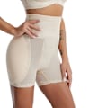 Pikkukuva 3 / 4: Damer Shapewear Control Trosor Body Shaper Butt Lifter Vadderad höftförstärkare Sömlösa underkläder Hi- Waist Short