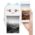 Miniatyrbild 1 av 9: Miniskrivare Bluetooth 200 Dpi Etikettskrivare Med 11st Rullar