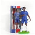 2026 VM Fodboldstjerne Figur, 22cm Messi Ronaldo Mbappé Yamal Samlermodel, Fodboldfans Displaypynt-FA- Dembélé