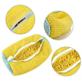 Miniatyrbillede 2 af 5: 1 stk vaskbar bomuldsskopose vaskenet fluffy fibre let fjernelse af snavs vasketasker anti-deformation sko tøj arrangør