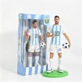 2026 VM Fodboldstjerne Figur, 22cm Messi Ronaldo Mbappé Yamal Samlermodel, Fodboldfans Displaypynt-FA- Messi