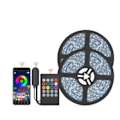 Miniatyrbillede 1 af 10: 20M - 20-Tast Musik LED-Strips - APP-styring - Musikstyringsboks MultiColo multicolor 20m 20key music led strip 18LED/m