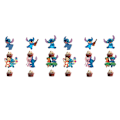 Miniatyrbilde 2 av 3: 26 stk Stitch kakepynt, bursdagskakepynt, cupcake-innsatser