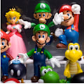 Pikkukuva 4 / 9: 18kpl Super Mario Bros Mario Wario Donkey Kong Waluigi