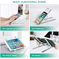 Miniatyrbillede 5 af 5: Fleksibelt Laptopbord Ergonomisk Kompakt Bærbar Computerstativ - Julegave