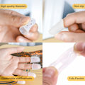 Miniatyrbild 3 av 4: Gitarrfingertoppsskydd halkfria fingertoppsskydd fingerskydd
