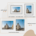 Miniatyrbild 4 av 9: Rootz fotoramsset - Bildram - Väggkonstdisplay - Plexiglas - Modern design - 10x15/13x18/15x20/20x30/21x29,7/30x40 cm
