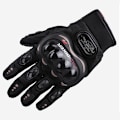Miniatyrbillede 3 af 5: (Store, sorte) Sommermotorcykelhandsker Mesh Åndbare Touchscreen T