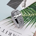 Miniatyrbilde 3 av 5: Fitbit Charge 3/4 armbånd lerret grå