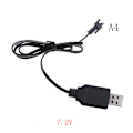 Miniatyrbild 1 av 2: DC 3.6V-7.2V RC Batteripaket USB Laddare Adapter