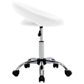 Miniatyrbilde 2 av 7: vidaXL Svingbar stol hvit kunstlær white 6550