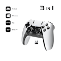 Miniatyrbild 1 av 4: 1-pack 3-i-1 PS-kontroll DoubleShock trådlös för Playstation