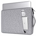 Miniatyrbillede 1 af 10: Laptop Sleeve 13,3 tommer canvas Grå