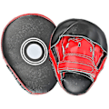 Miniatyrbillede 1 af 5: Boksepude Håndmål 1 par Ufc Mma Træning Punching Pads Pu Læder Strike Pads Target Mitt Handske 25,5 X 19 X 4,5 Cm (rød og sort)