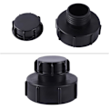 Miniatyrbild 3 av 4: IBC tankadapter S100 x 8 - För reduktion S60 x 6 - Grov gänga med lock - Trädgårdsslang - Kranadapter