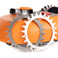 Miniatyrbild 1 av 4: Spikar i rostfritt stål, förbättrat grepp, för Worx Landroid robotgräsklippare, 225 mm