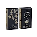 Miniatyrbilde 2 av 3: Engle-spill Nattehimmel Gull Pluto Design gold 80
