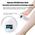 Miniatyrbillede 5 af 6: 999 999 Blink Smertefri 5 NIVEAUER Elektrisk Epilator Laser