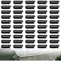 Miniatyrbild 1 av 5: Paket med 50 växthusklämmor 25 mm