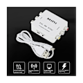 Miniatyrbillede 2 af 5: Mini Pal Ntsc Tovejs TV System Konverter Switch Pal til Ntsc Ntsc til Pal Dobbeltvejs TV Compos