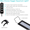 Miniatyrbilde 2 av 5: Full Spectrum Akvarie Lys med Aluminium Legering Skal