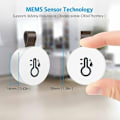 Miniatyrbild 3 av 5: Bluetooth inomhushygrometertermometer, mini inomhustermometer, temperaturövervakningssensor, digital hygrometer för Hom