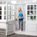 Miniatyrbillede 1 af 3: Magnetisk myggenet 140x240cm(55x94inch) Døre, Hvid