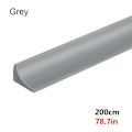 Miniatyrbillede 1 af 5: Vandsluse Vandholder Strip GRÅ 200CM Grå Grey Grey 200cm