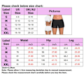 Miniatyrbild 2 av 5: Dam Bikinitrosor Badbyxor Strandshorts Hotpants Badkläder . Vit,XXL