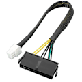 Miniatyrbillede 1 af 5: 24-bens til 6-bens Atx-strømkabeladapter til Acer 6-bens bundkort A