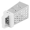 Miniatyrbilde 3 av 5: To-sidig rustfritt stål manuell mini grater for grønnsaker og ost med C