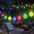 Pikkukuva 2 / 5: Ulkoilun aurinkokennovalosarja, 7M 50 LED ulkoilun aurinkokennovalosarja